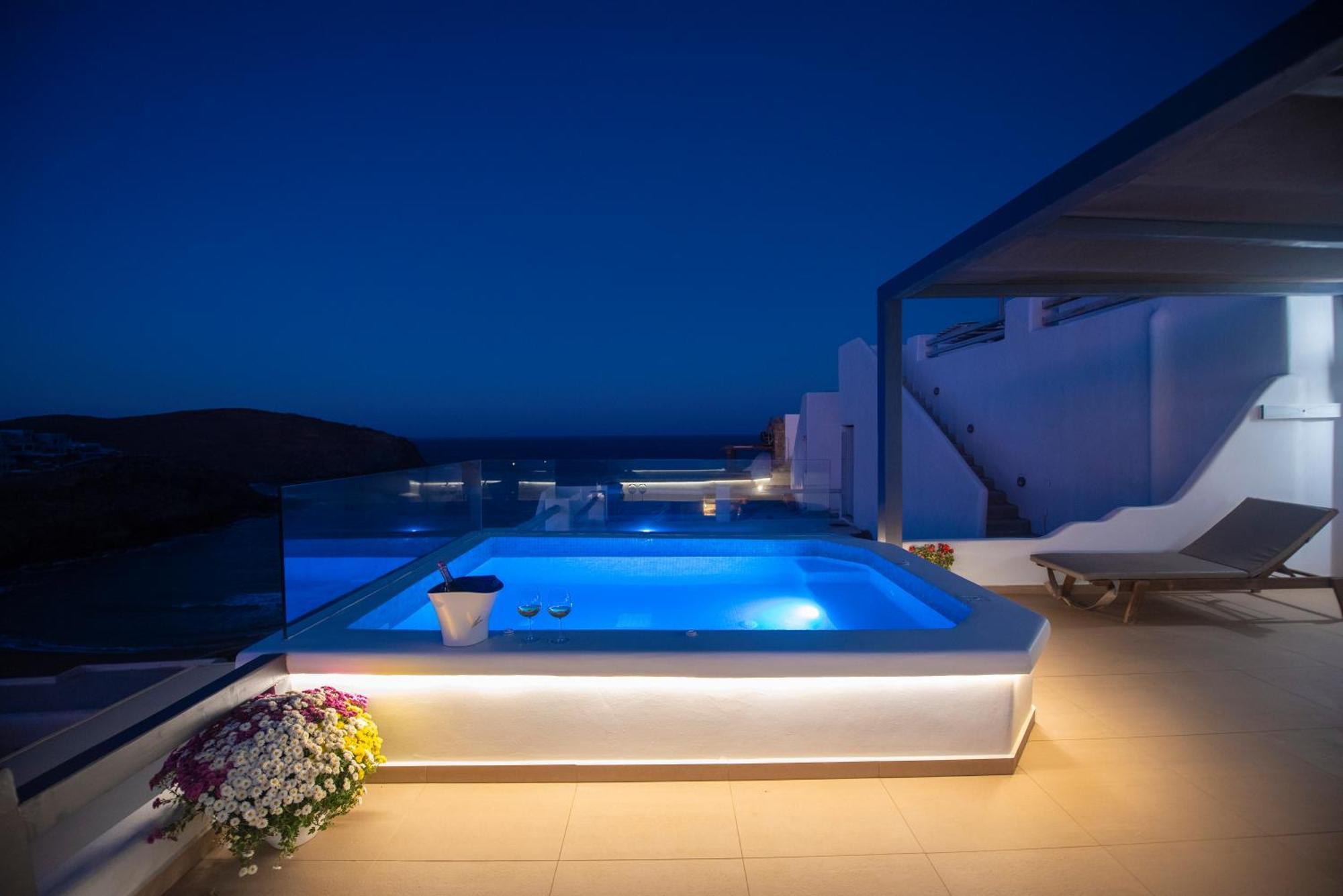 Myrsini'S Luxury Suites Merchia Mykonos Town Exterior foto